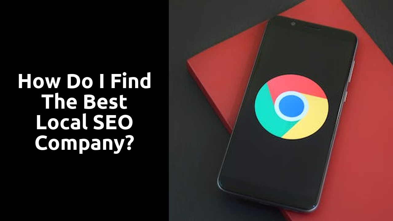 How do I find the best local SEO company?