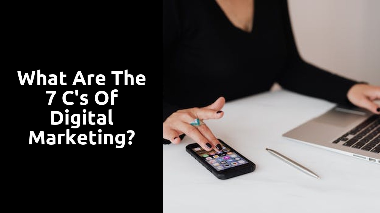 What are the 7 C's of digital marketing?