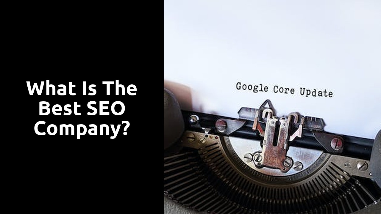 What is the best SEO company?